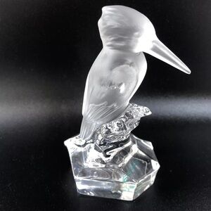 DESIGNED BY Goebel!! FABULOUS CONDITION. 24K LEAD KINGFISHER BIRD FIGURINE.